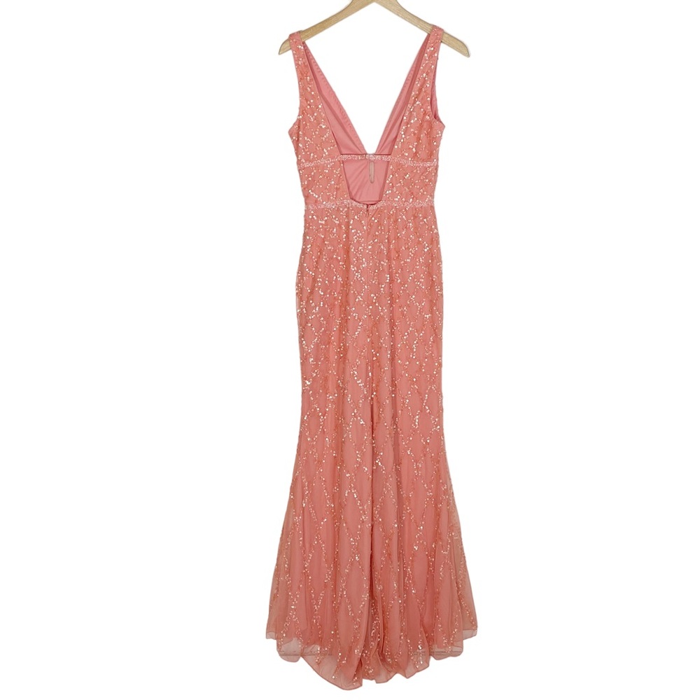 Mac Duggal Coral Sequin Formal Gown - Picture 7 of 11